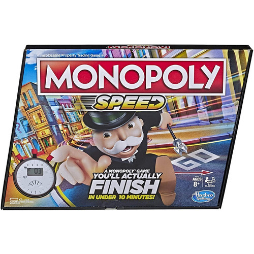Monopoly Speed Hasbro Terminarás En Menos De 10 Minutos