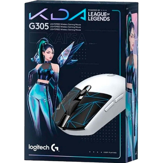 Mouse Gamer G305 K/da League Of Legends Color KDA