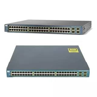 Switch Cisco Catalyst 3560 48 Port 10/100 Poe + 4 Port Sfp 