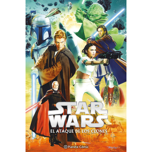 Star Wars. Episodio Ii: El Ataque De Los Clones, De Aa. Vv.., Vol. 0. Editorial Planeta Cómic, Tapa Dura En Español, 2023