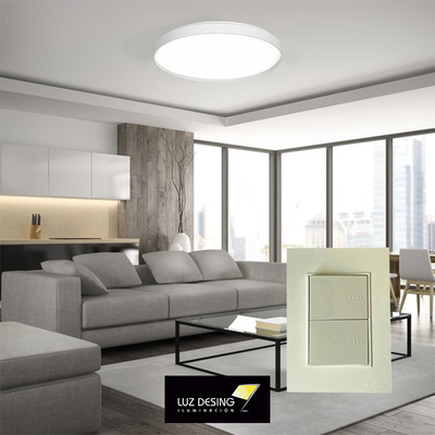Tapa De Luz Cambre Bauhaus 4 Teclas Punto Simples
