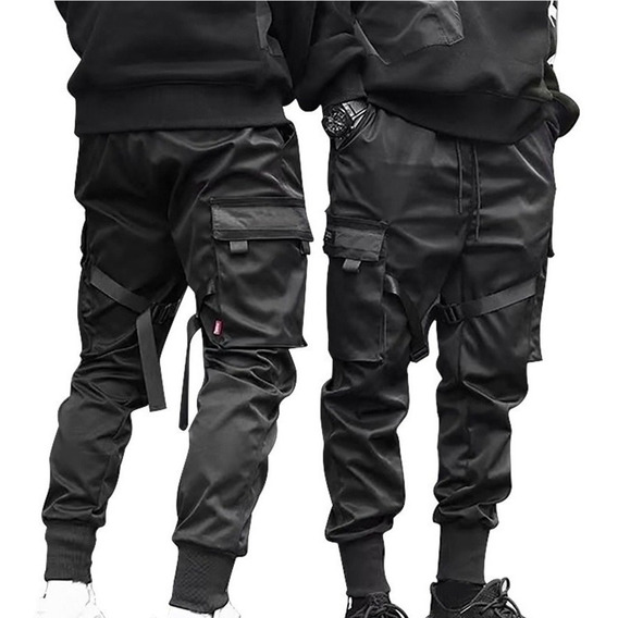 Hombres Casual Harem Joggers Sudadera Hip Hop Pantalones