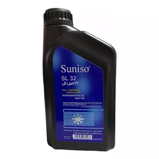 Aceite Sintetico Sl32 Para Refrigeracion Suniso 1 Litro