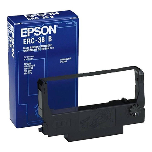 Epson Erc-38b cinta impresora ribbon color de la tinta negro