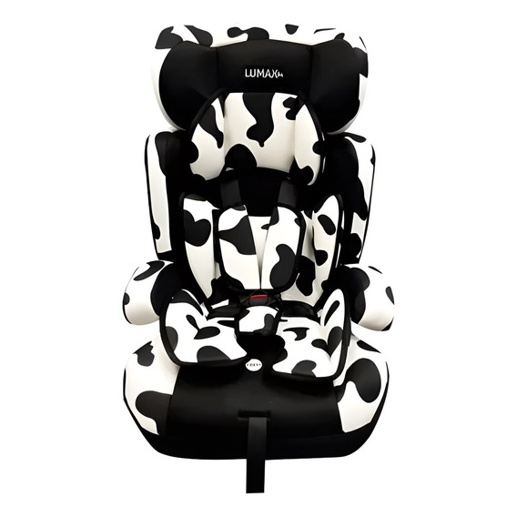 Silla Tipo Butaca De Auto Para Niños Blanca Y Negra Color BL-NE