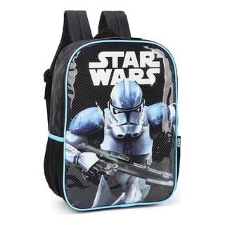 Mochila Escolar Star Wars Grande Original Uso Em Costas