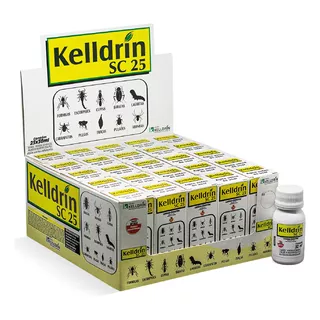 Kelldrin Sc25 Caixa Com 25un - Barata Aranha Traça Pulga