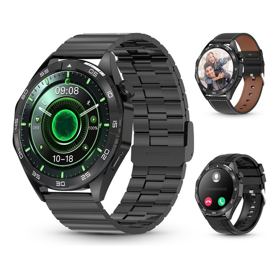 Reloj Inteligente Smartwatch Bt Llamadas Impermeable Hombre