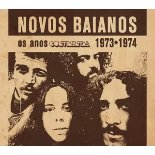 Cd Novos Baianos (2 Cds) - 1973 & 1974 Os Anos Continental