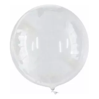 100 Unidades Balão Bolha Transparente Bubble 24 Polegadas