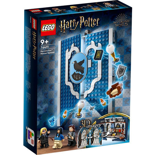Lego Harry Potter 76411 Estandarte De La Casa Ravenclaw Cantidad De Piezas 305