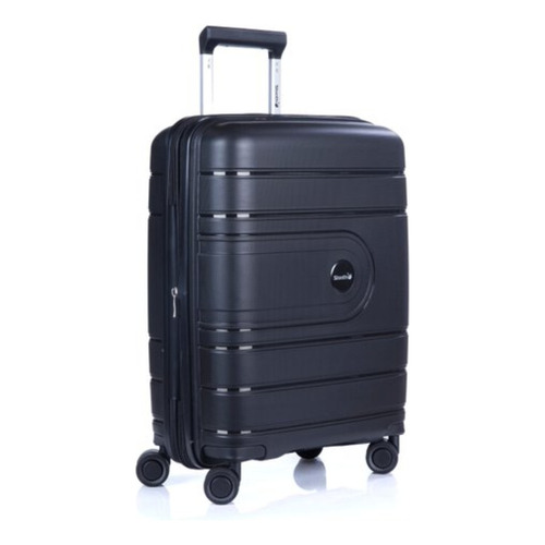 Valija Carry On Slooth 20 Pulgadas Polipropileno Color Negro Airlite