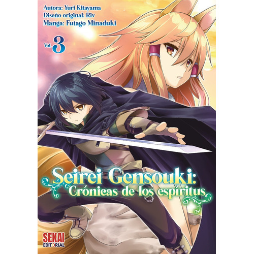 Libro Seirei Gensouki Manga Vol 3 - Kitayama, Yuri