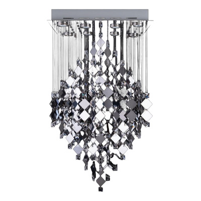 Lampara Esfera Colgante Andromeda 10 Luces Apto Led Gu10