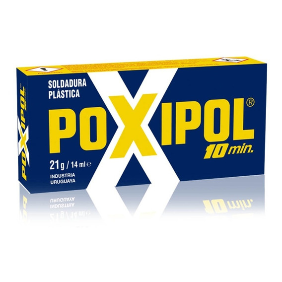 Pegamento Poxipol 21g 14ml Metálico Febo