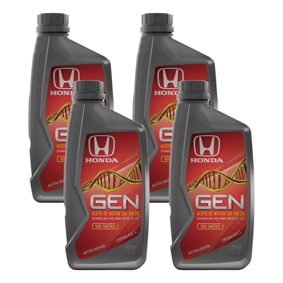 Aceite De Motor Honda Gen X4 0w-20