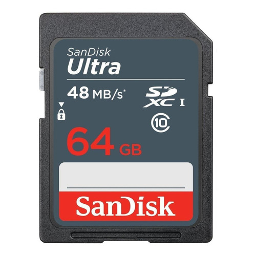 Tarjeta de memoria SanDisk SDSDUNB-064G-GN3IN  Ultra 64GB