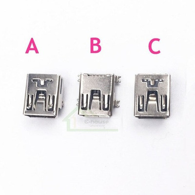 5 Pcs Conector Carga Usb Para Controle De Playstation 3 Ps3