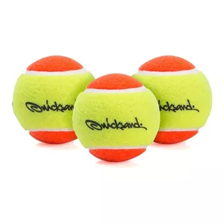 Bola De Beach Tennis Quicksand Stage 2 Itf - Pack Com 03 Un