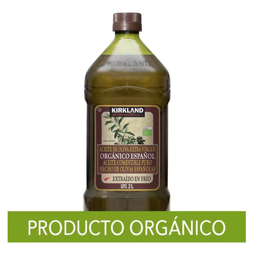 Aceite De Oliva Organico Extra Virgen 2 Litros Prensado Frio