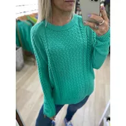 Sweater Tramado Colores Mujer The Big Shop