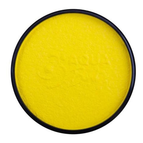 Maquillaje Profesional Mate 40gr Pinta Caritas Aqua Bonds Color De La Sombra Amarillo