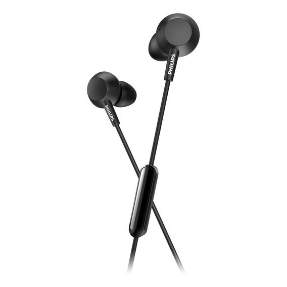 Auricular Philips Tae4105bk/00 In-ear Negro Con Mic