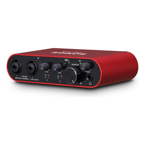 Interfaz De Audio Bomge 22s Usb 