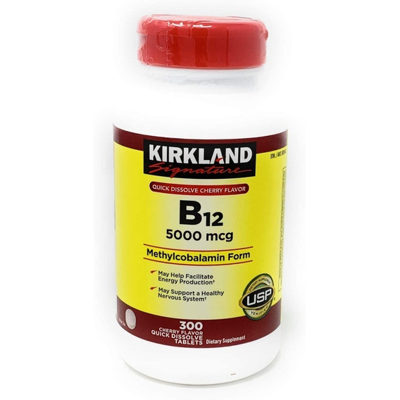 Vitamina B12 De 5000 Mcg Kirkland Importado