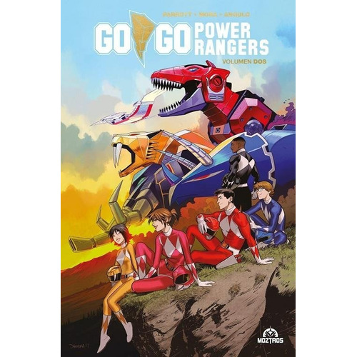 Go Go Power Rangers 2, De Dan Mora. Editorial Moztros Producciones Sl, Tapa Dura En Español