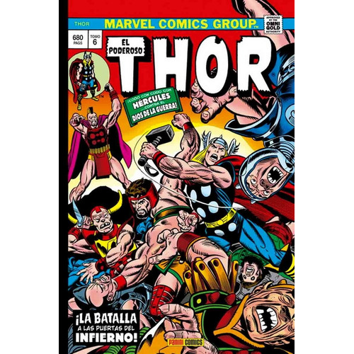 Marvel Gold El Poderoso Thor # 06 - ¡la Batalla A Las Puerta