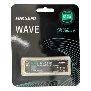 Disco Solido Interno Ssd Hiksemi Wave Pro Nvme 512gb Color Negro