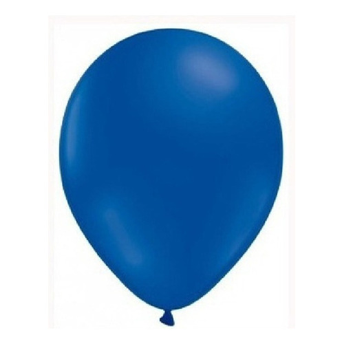 Globos Surtidos Estandar 9 X 50 Cotillon Fiesta Latex Color Color Azul