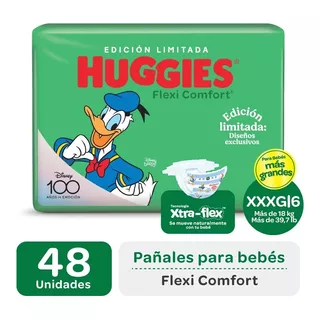 Pañales Huggies Flexi Comfort Ahorrap M G Xg Xxg Xxxg Ed Lim