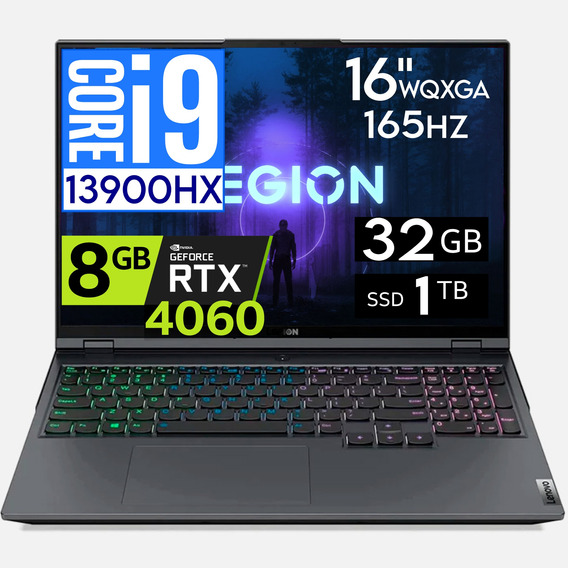 Lenovo Legion Pro 5 Core I9 13900hx 32gb 1tb Rtx4060 2.5k 16