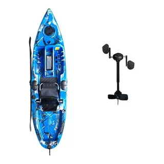 Caiaque De Pesca Tarpon Com Pedal - Caiaker Cor Azul