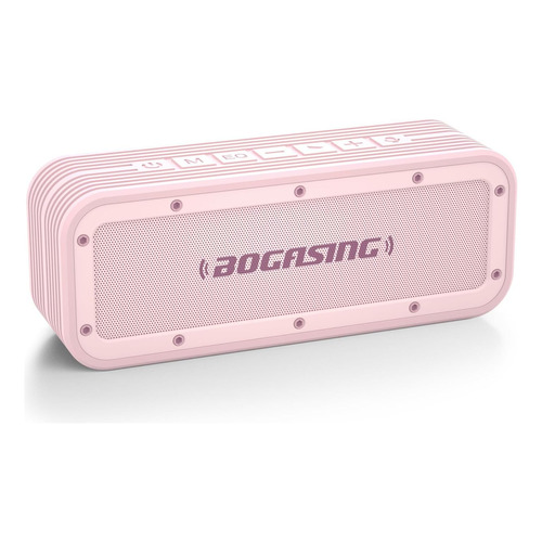 Bogasing Altavoces Bluetooth, Altavoz Inalámbrico Portátil M Color Rosado 110v