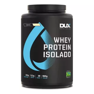 Whey Protein Isolado Dux Nutrition - Pote 900g Sabor Baunilha