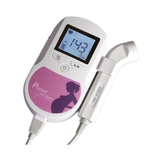 Detector Doppler fetal Doppler de color blanco Sonoline Ready