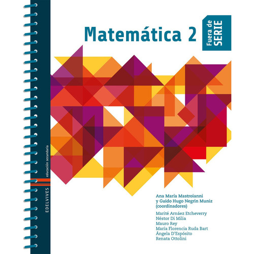 Matemática 2 - Fuera De Serie - Edelvives