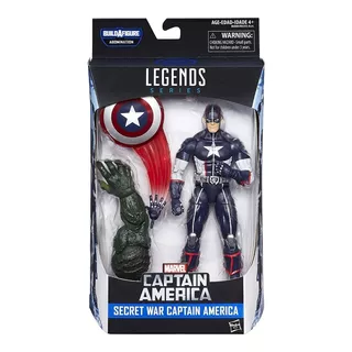 Marvel Legends Series Secret War Capitán America 15cm