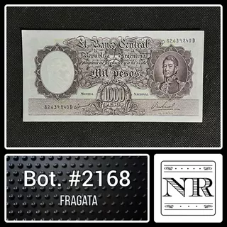 Argentina - 1000 M$n - Año 1969 - Bot. #2168 - Fragata