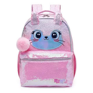 Mochila Escolar Infantil Pacific Pack Me Cute Rosa - 998ae