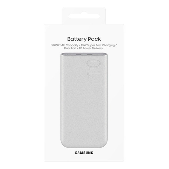 Samsung Power Bank 25w 10000mah Carga Rápida Beige