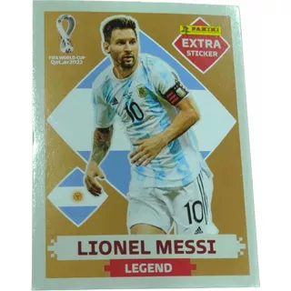 Figurinha Lendária Lionel Messi Bronze Copa 2023 Original