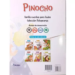 Libro Infantil Con Pictogramas - Pinocho