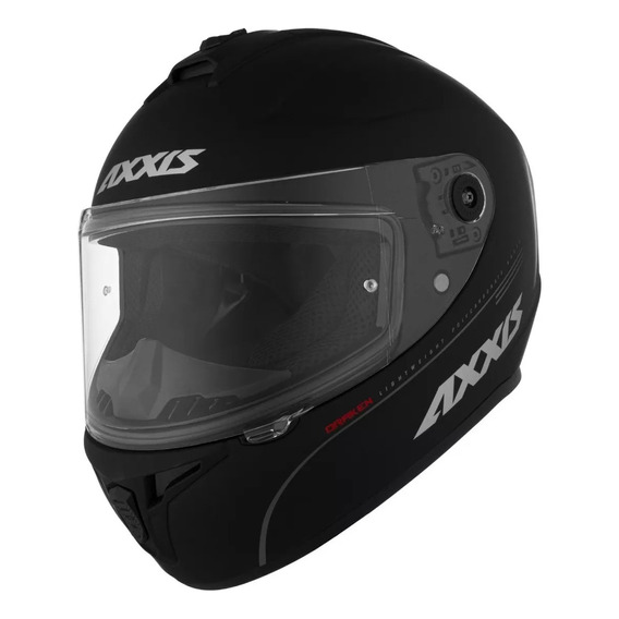 Casco Integral Axxis Draken Solid Negro Mate En Fas Motos