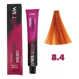 Tinte Valcolor  60g - Rubio Claro Cobrizo 8.4