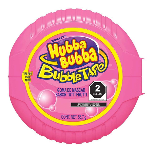 Goma Hubba Bubba Cinta Tuttifr 1 Pieza 56.7g