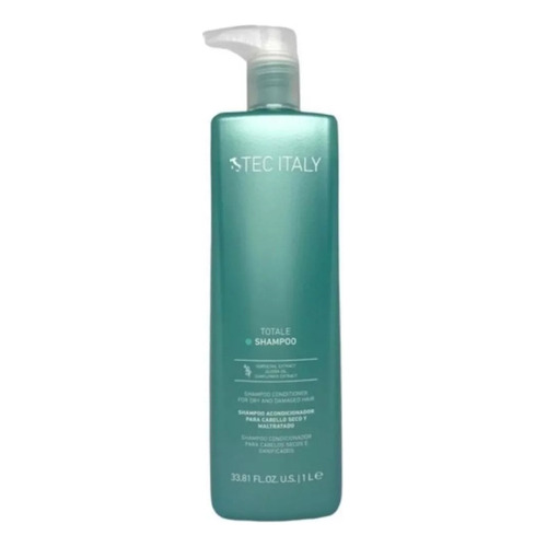  Shampoo Totale Cabello Seco Y Maltratado Tec Ital 1 Lt